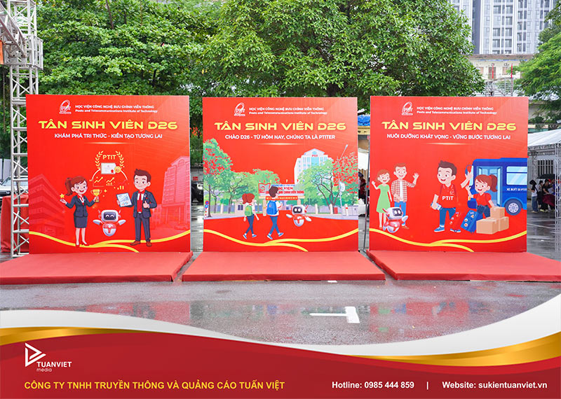sự kiện chào tân sinh viên học viện bưu chính viễn thông 2026