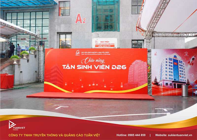 sự kiện chào tân sinh viên học viện bưu chính viễn thông 2026
