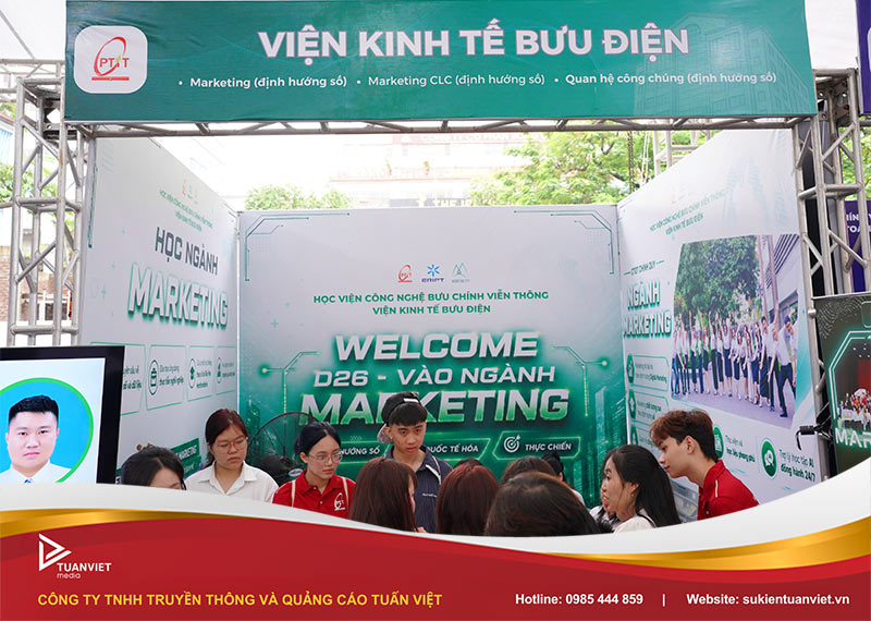 sự kiện chào tân sinh viên học viện bưu chính viễn thông 2026