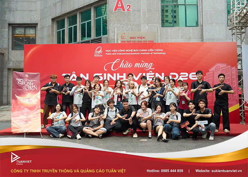 chào tân sinh viên học viện bưu chính viễn thông 2026