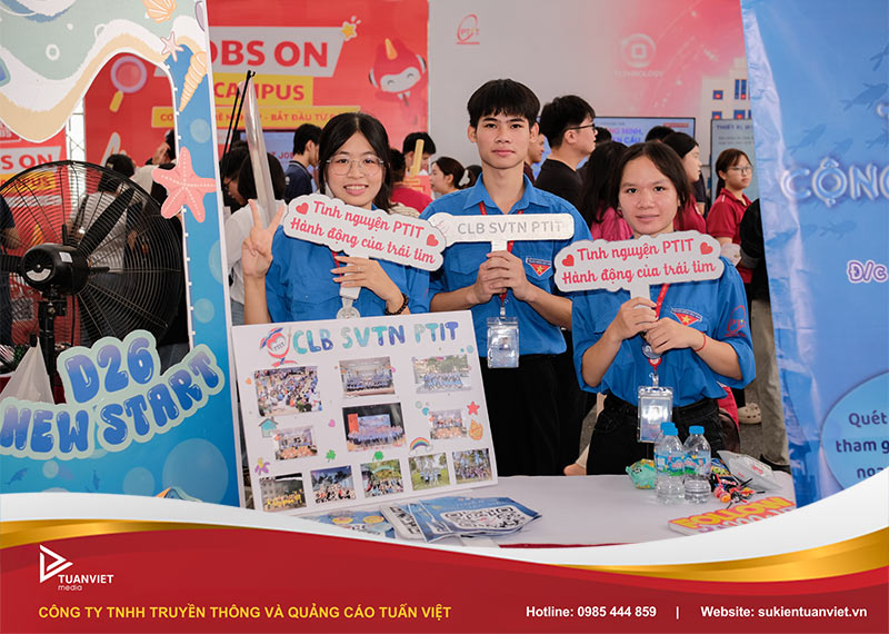 sự kiện chào tân sinh viên học viện bưu chính viễn thông 2026