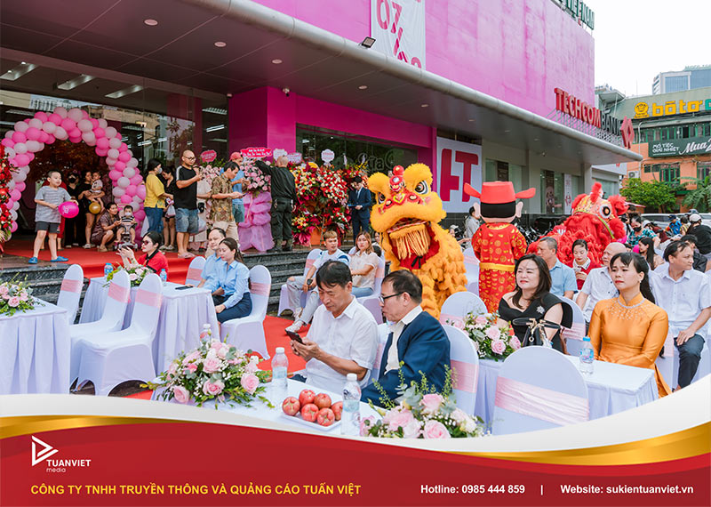 lễ khai trương siêu thị happy true thái thịnh
