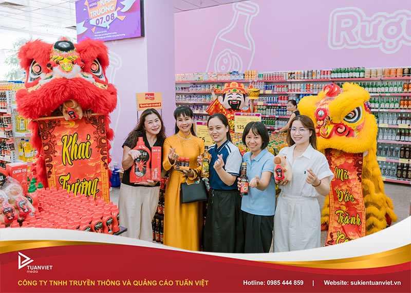 lễ khai trương siêu thị happy true 102 thái thịnh