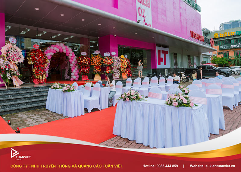 lễ khai trương siêu thị happy true thái thịnh