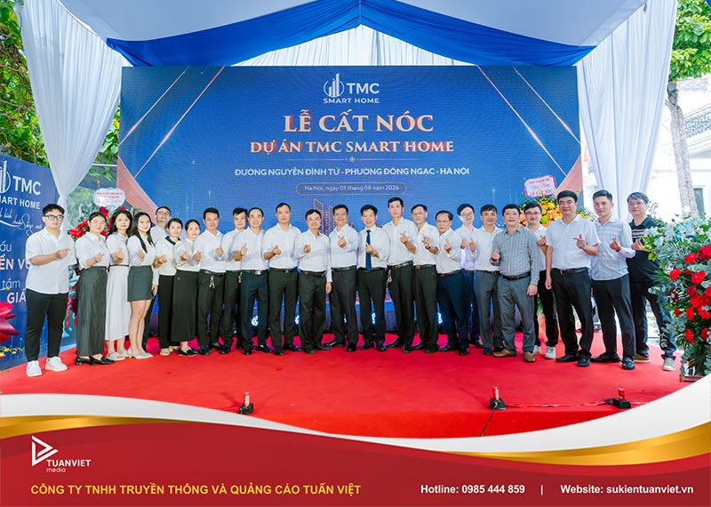 lễ cất nóc dự án TMC Smart Home