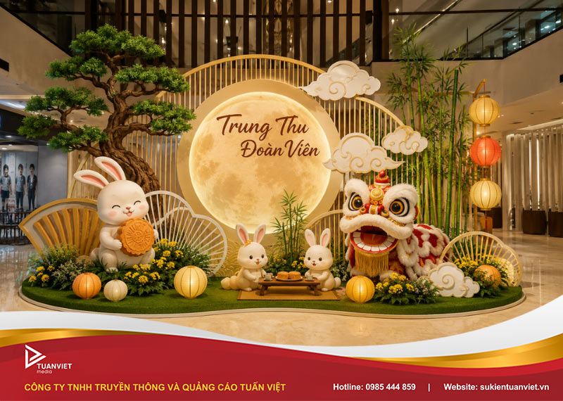 tiểu cảnh trung thu hiện đại