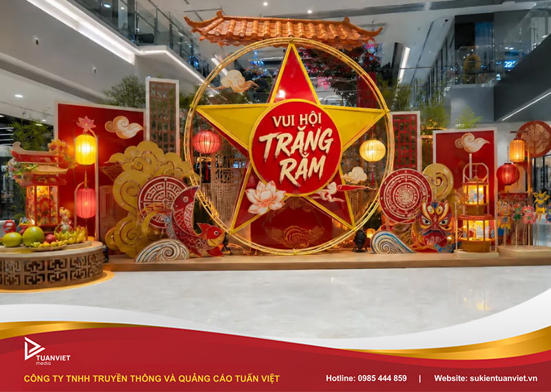 tiểu cảnh trung thu truyền thống