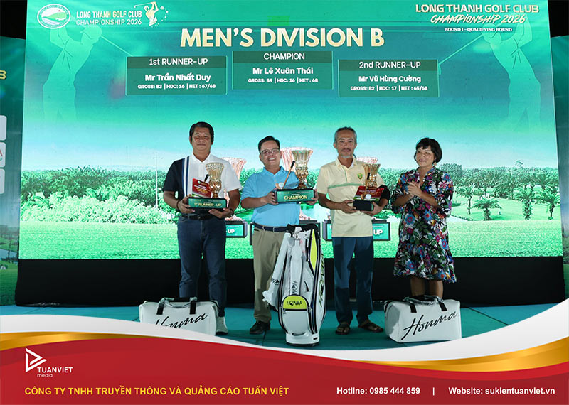 báo giá dịch vụ tổ chức giải golf