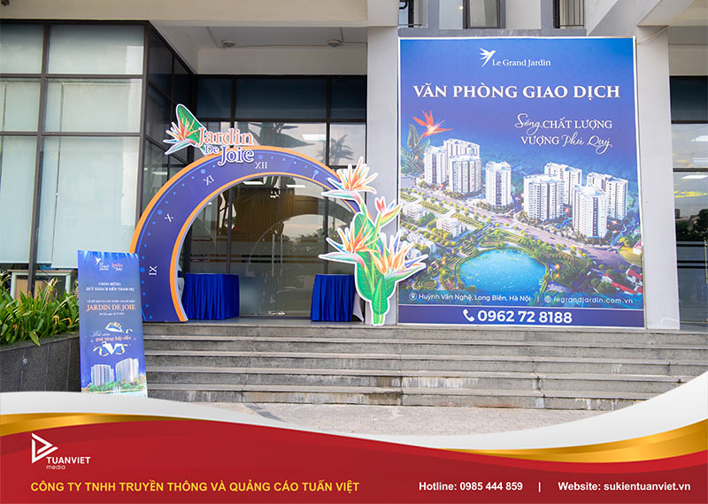 thiết kế thi công sự kiện bán hàng