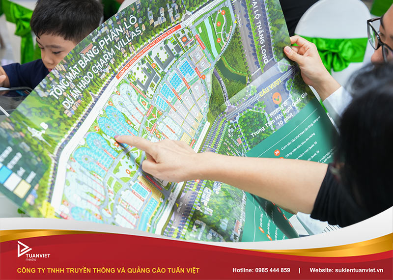 tổ chức sự kiện bán hàng bất động sản