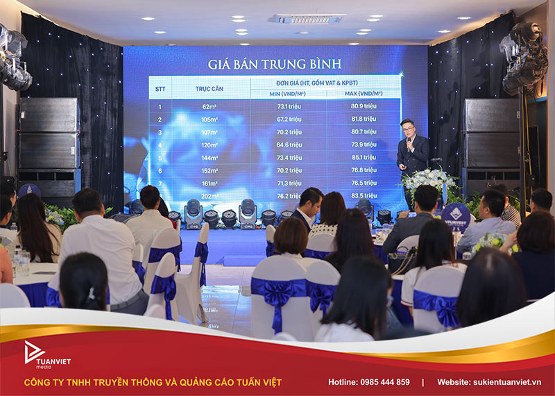 dịch vụ tổ chức sự kiện bán hàng