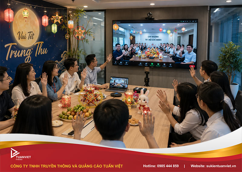 tổ chức trung thu online cần chuẩn bị gì