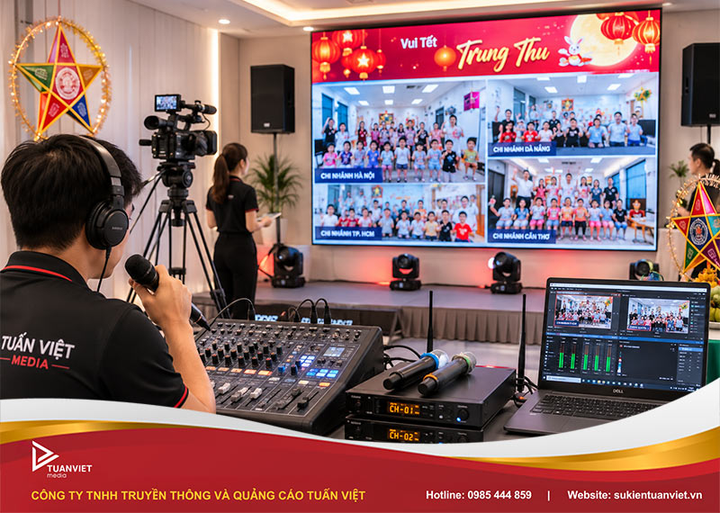 tổ chức chương trình trung thu online