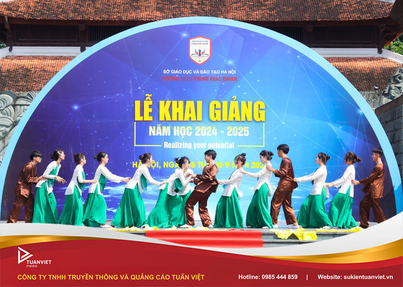 văn nghệ khai giảng năm học mới