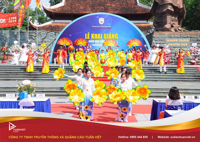 chương trình văn nghệ khai giảng
