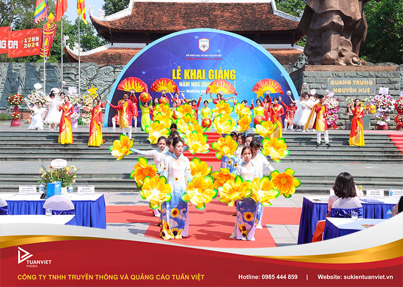 tiết mục văn nghệ khai giảng tiểu học