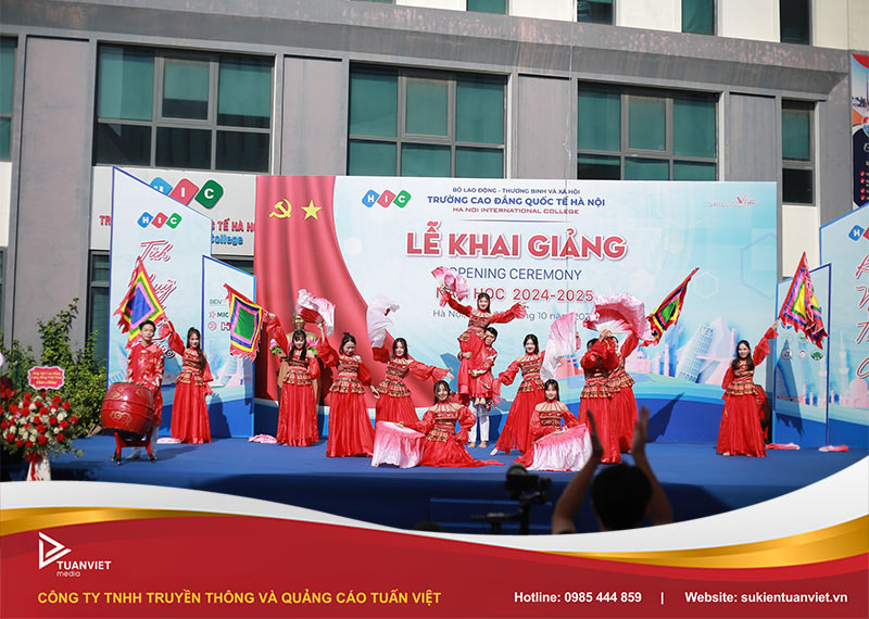 chương trình văn nghệ khai giảng