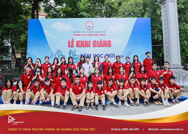 khai giảng trường thpt phùng khắc khoan năm học 2026 - 2027