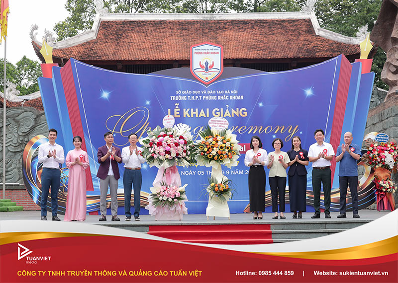 chương trình khai giảng trường thpt phùng khắc khoan năm học 2026 - 2027