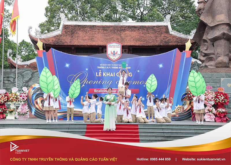 chương trình khai giảng trường thpt phùng khắc khoan năm học 2026 - 2027