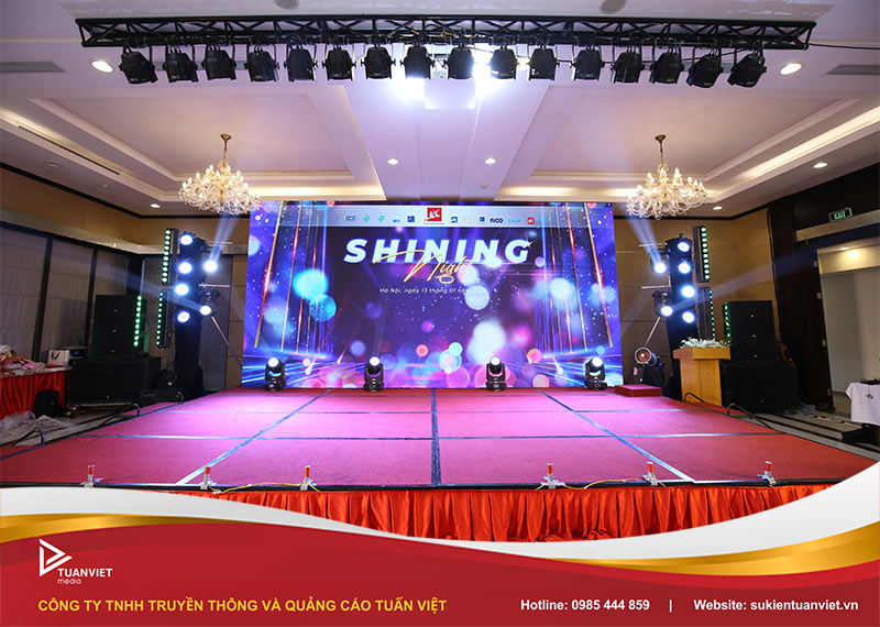 quy trình dựng màn hình led