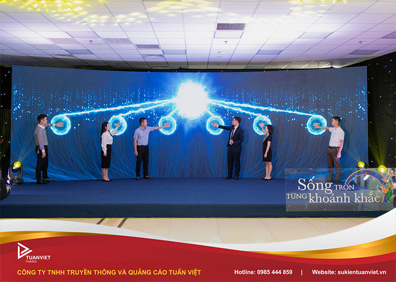 quy trình thi công màn hình led sự kiện