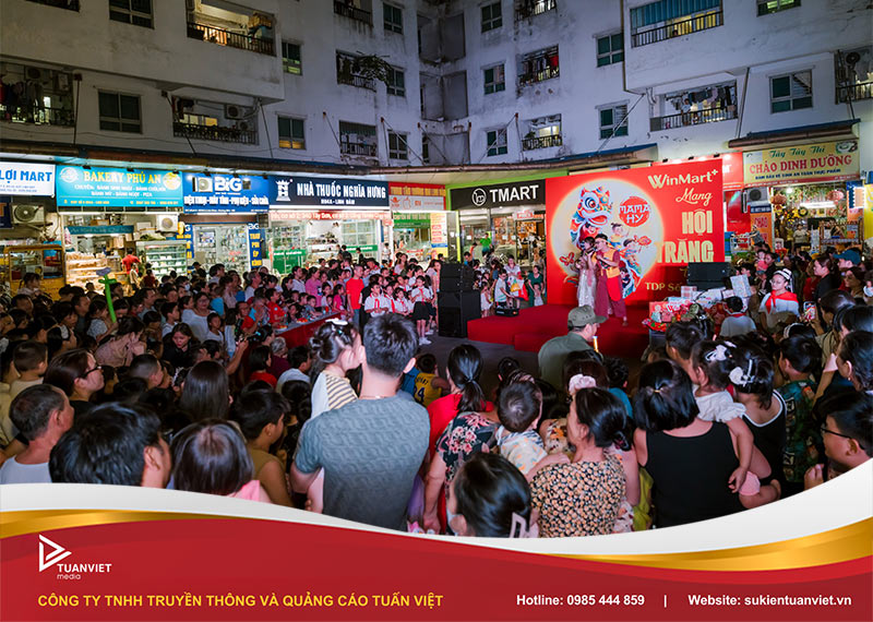 sự kiện mang hội trăng trở về chung cư HH Linh Đàm