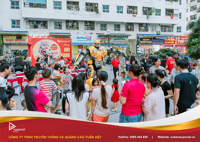 sự kiện mang hội trăng trở về chung cư HH Linh Đàm
