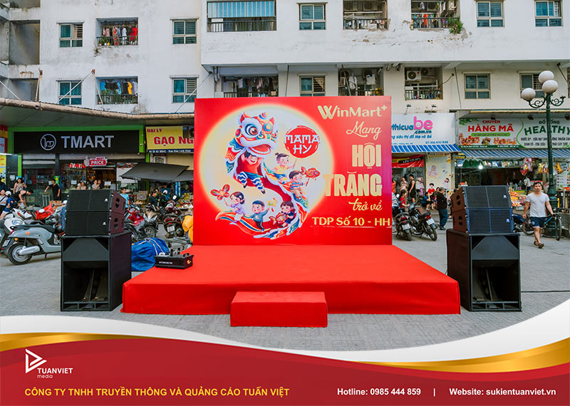 sự kiện mang hội trăng trở về chung cư HH Linh Đàm