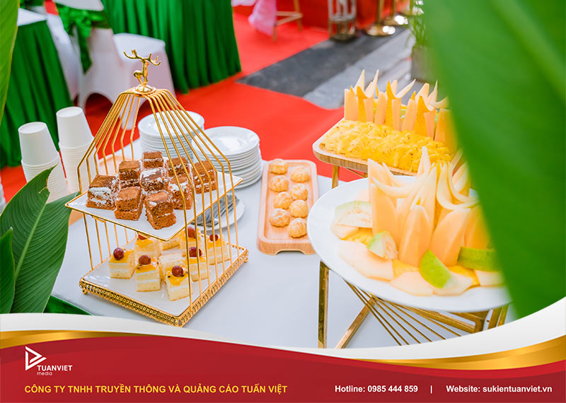 báo giá tiệc ngọt trung thu