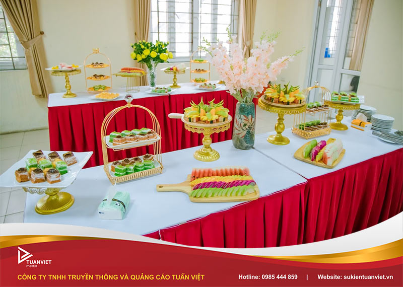 báo giá tiệc ngọt hội nghị tại Hà Nội