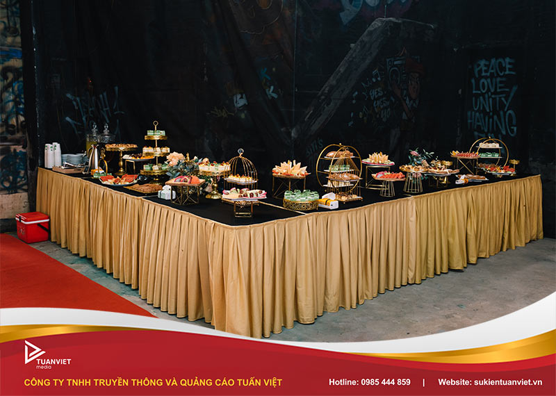 thực đơn tea break hội thảo tại Hà Nội