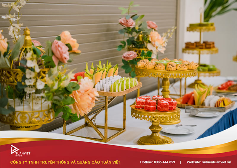thực đơn teabreak hội nghị