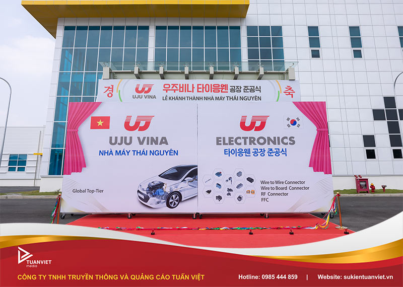 kỹ thuật thi công backdrop sự kiện