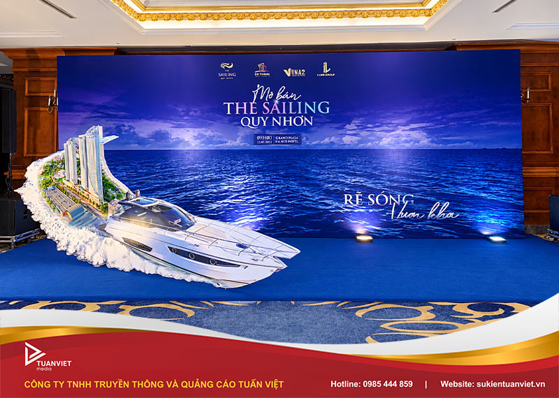 báo giá thi công backdrop sự kiện