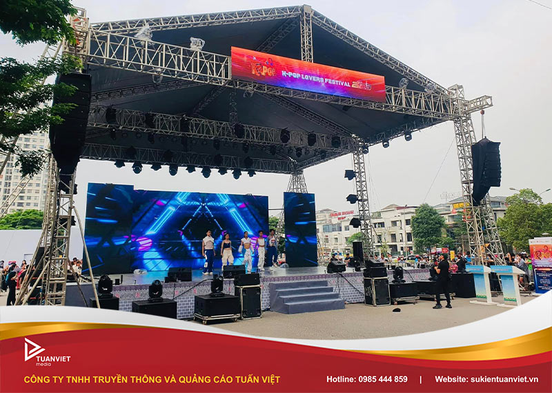 tiêu chuẩn kỹ thuật thi công sân khấu