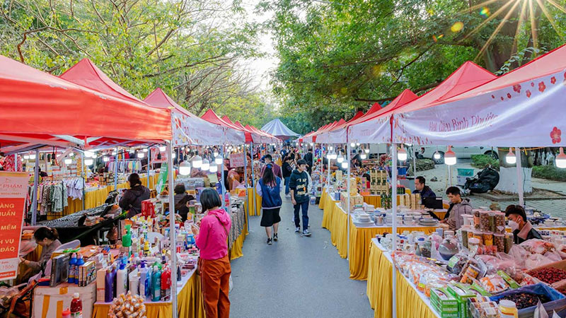 tổ chức hội chợ