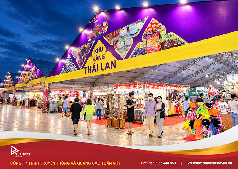 tổ chức hội chợ triển lãm