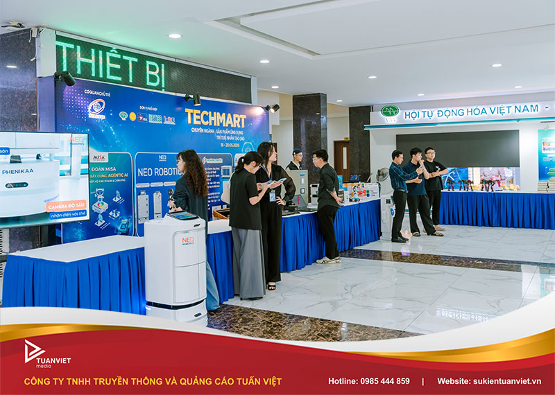 tổ chức hội chợ triển lãm tại Hà Nội