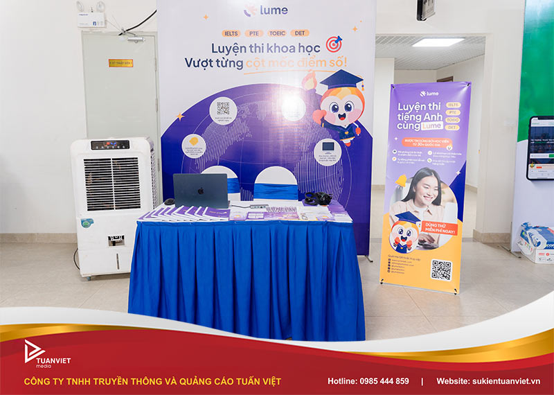 tổ chức hội chợ