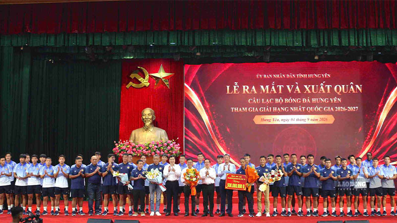 công ty tổ chức lễ ra mắt câu lạc bộ tại Hà Nội