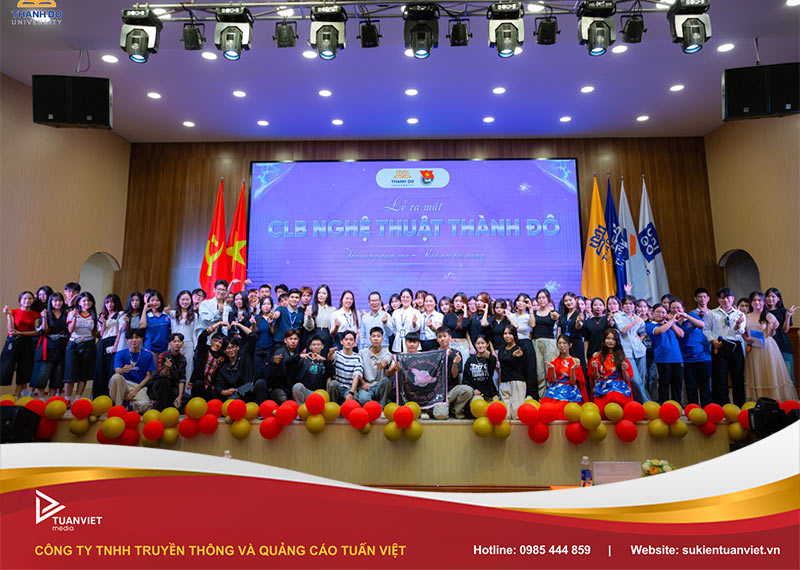 dịch vụ tổ chức lễ ra mắt câu lạc bộ Hà Nội