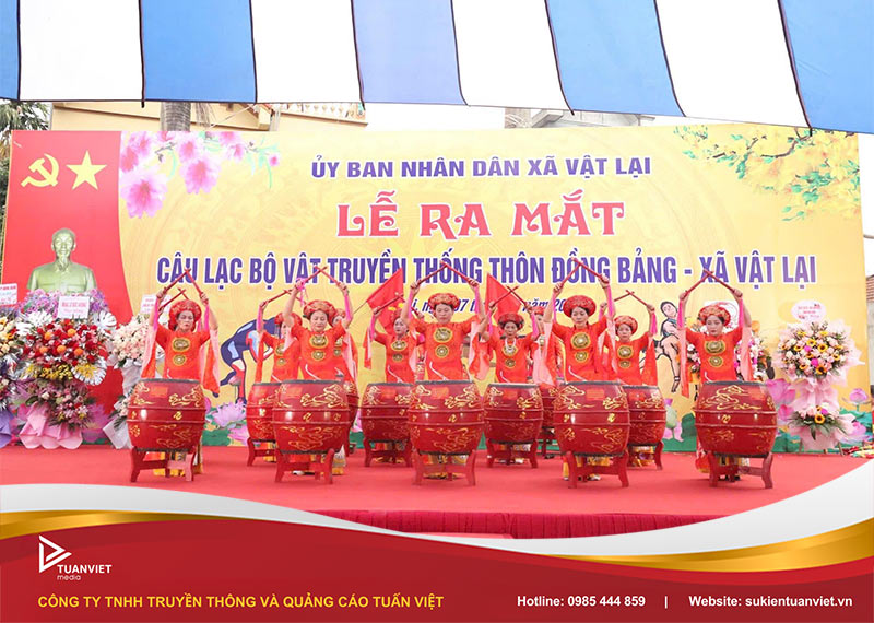 công ty tổ chức lễ ra mắt câu lạc bộ tại Hà Nội