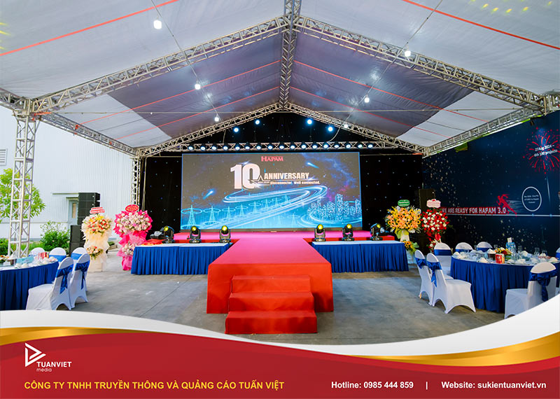 đơn vị tổ chức sự kiện uy tín tại Hưng Yên