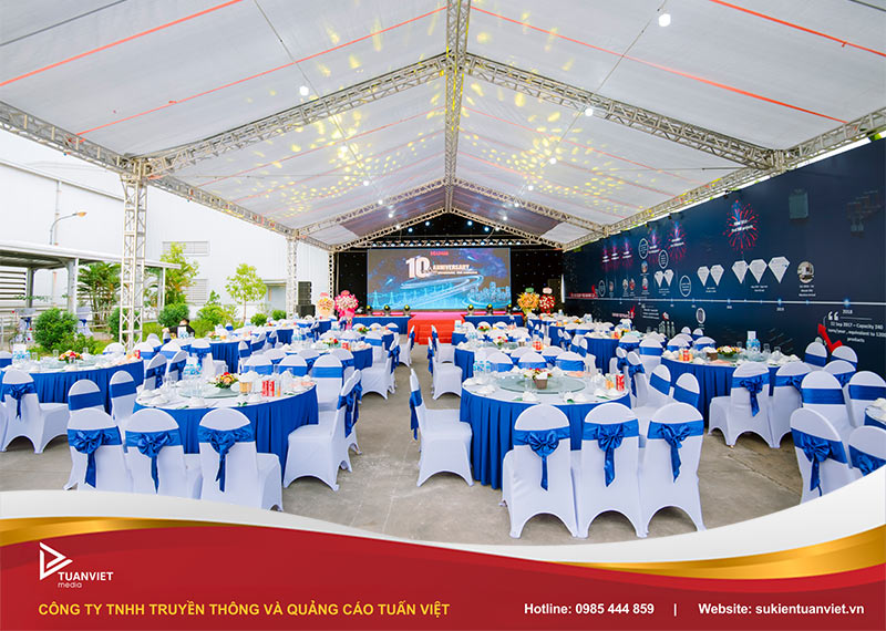 tổ chức sự kiện tại Hưng Yên