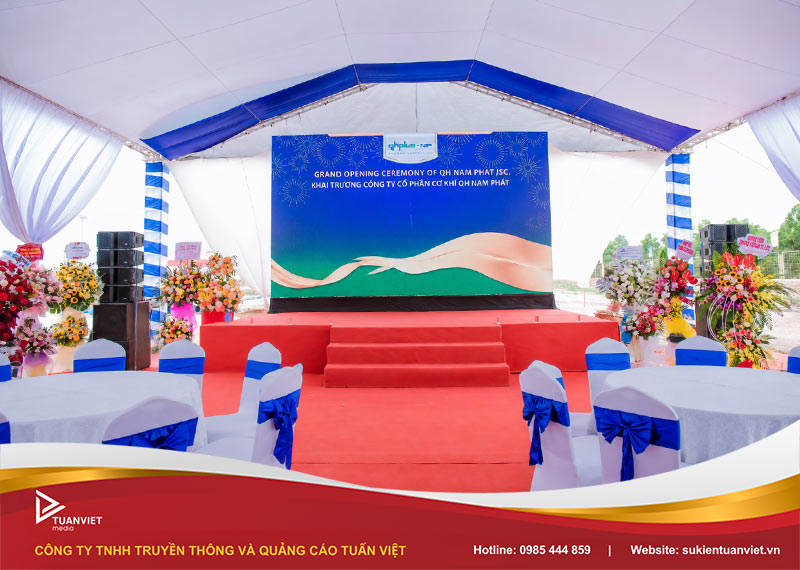 dịch vụ tổ chức sự kiện trọn gói Hưng Yên