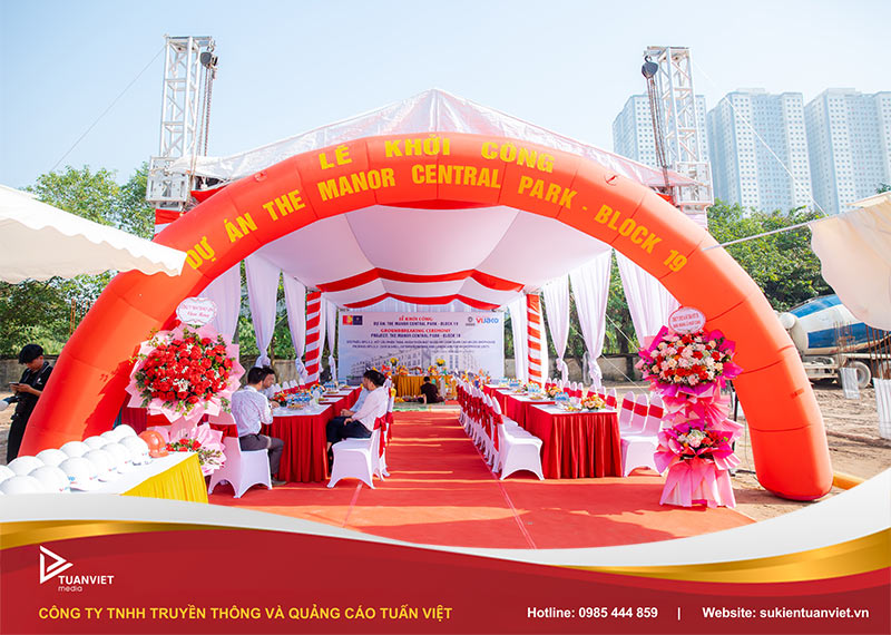 tổ chức sự kiện tại Hưng Yên