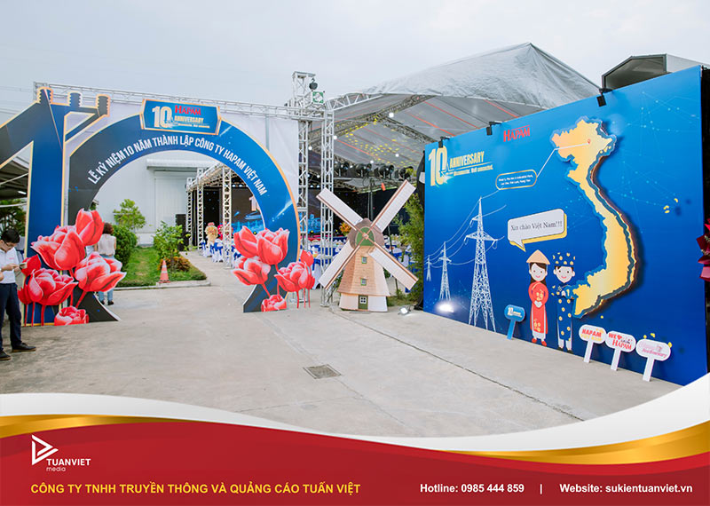 tổ chức sự kiện hưng yên