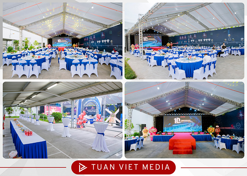 tổ chức sự kiện tại hưng yên
