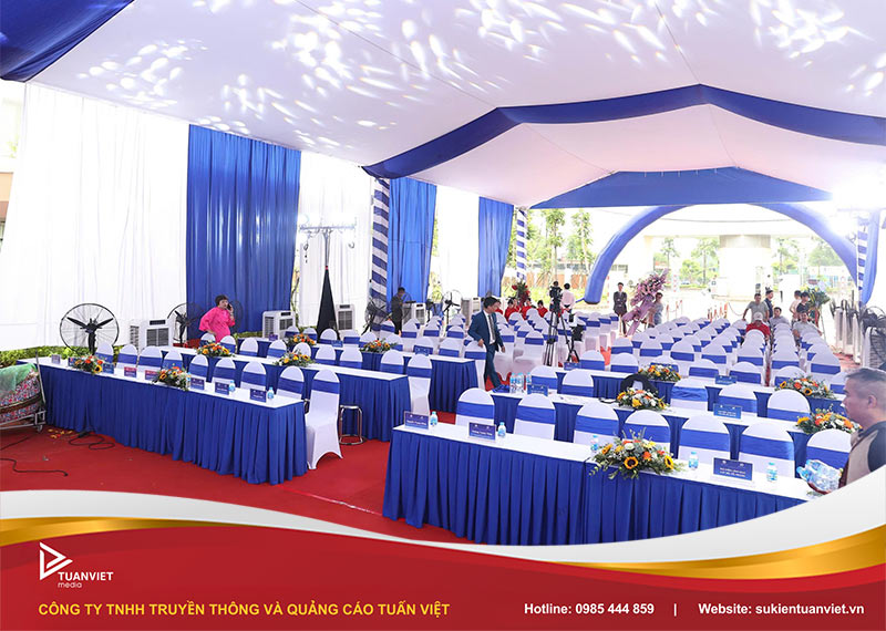 chi phí tổ chức sự kiện Thái Nguyên